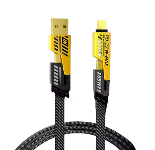 Cable de carga rápida 4en1